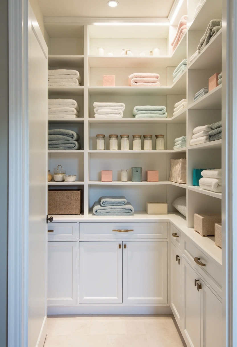 Bathroom Closet Organization ideas 12