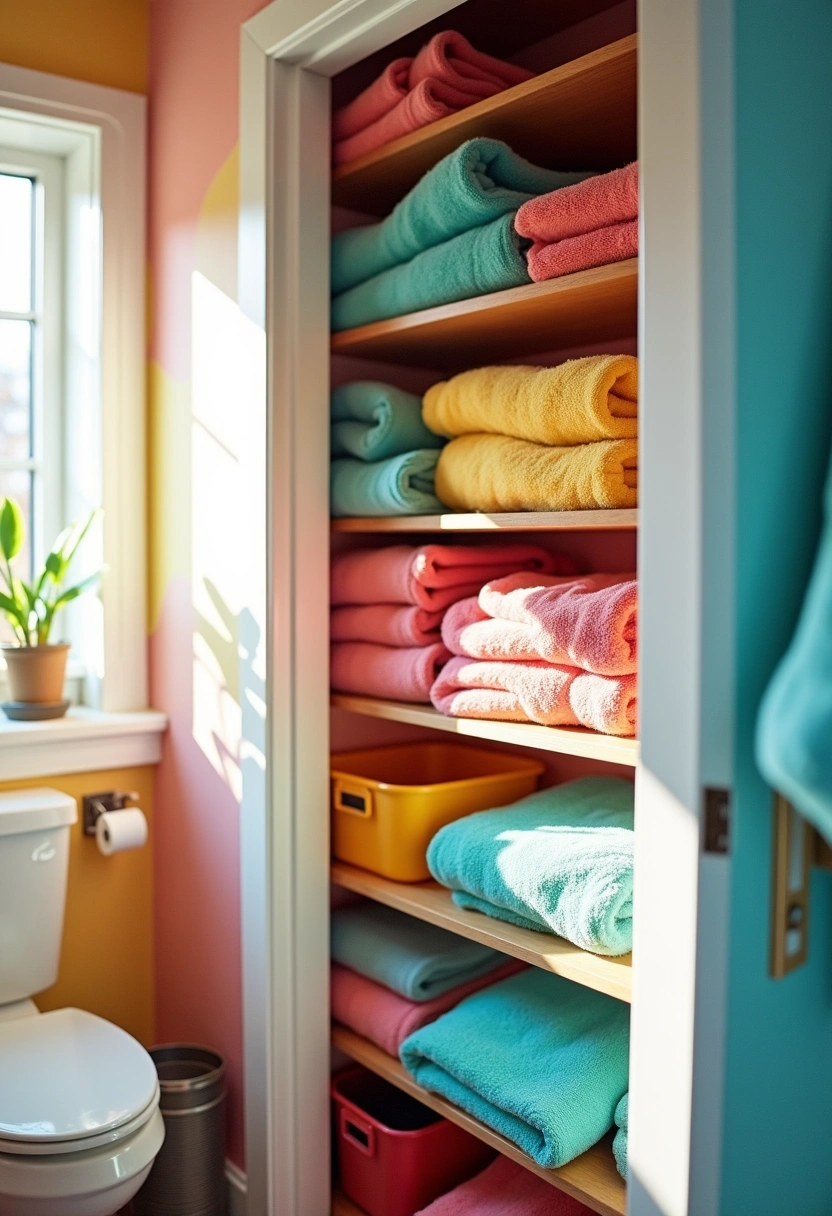 Bathroom Closet Organization ideas 18