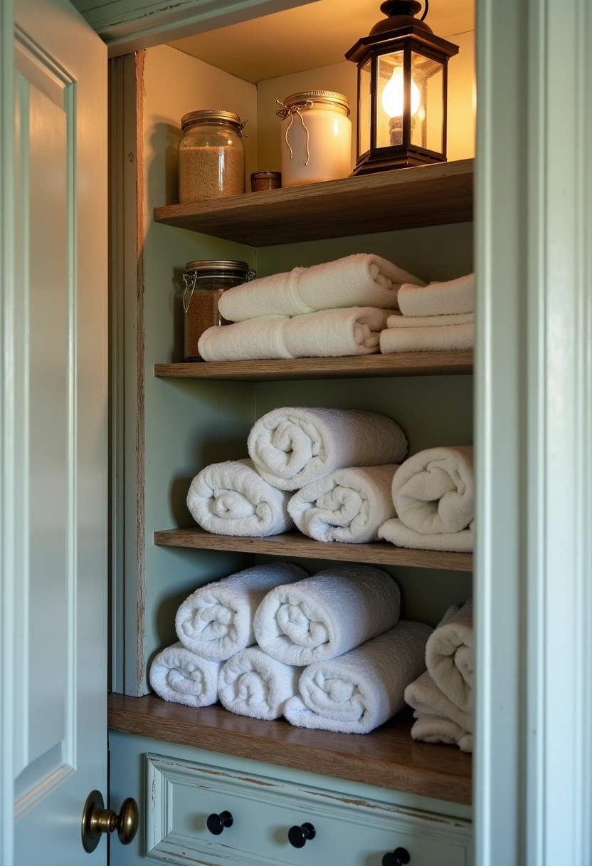 Bathroom Closet Organization ideas 20