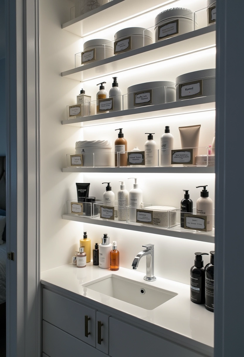 Bathroom Closet Organization ideas 4