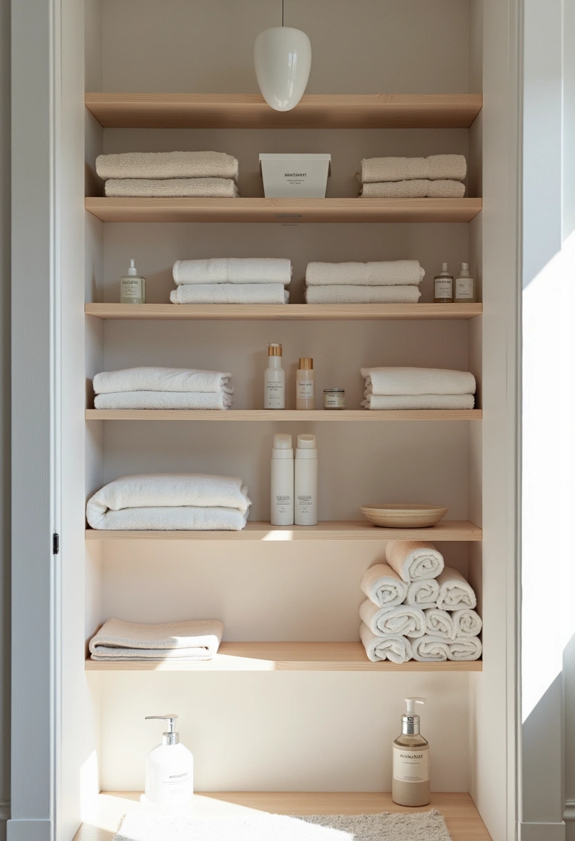 Bathroom Closet Organization ideas 9