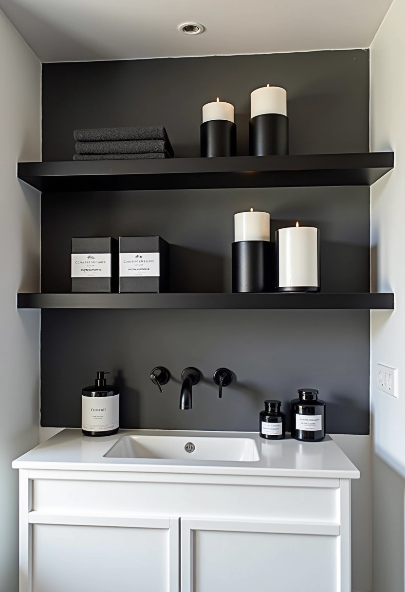 Bathroom Floating Shelves Ideas 11