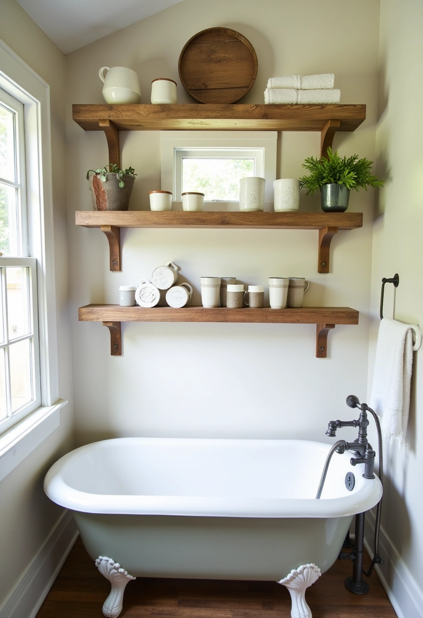 Bathroom Floating Shelves Ideas 4