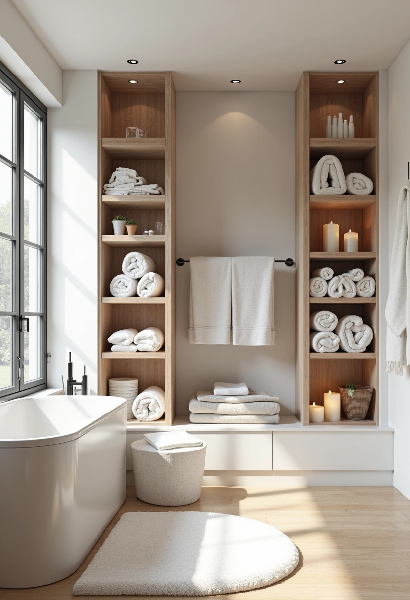 Bathroom Towel Storage ideas 16