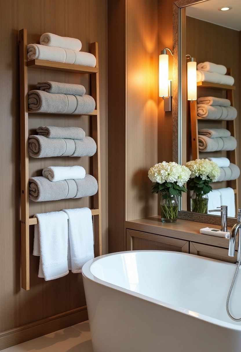 Bathroom Towel Storage ideas 7