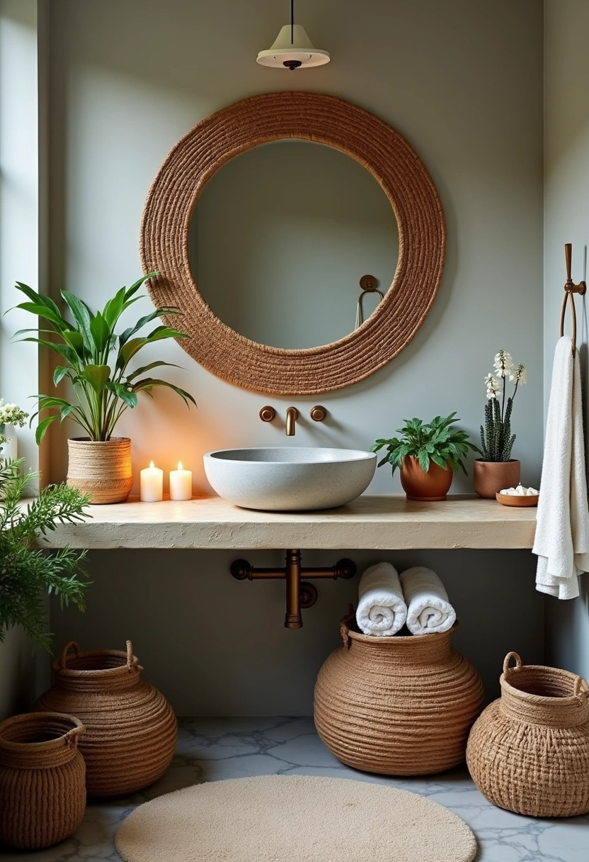 Boho Bathroom ideas 19