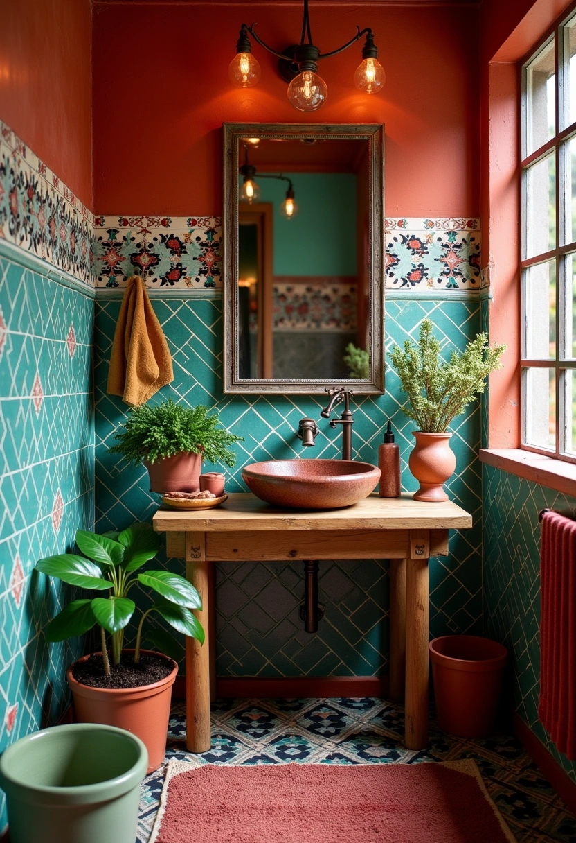 Boho Bathroom ideas 9