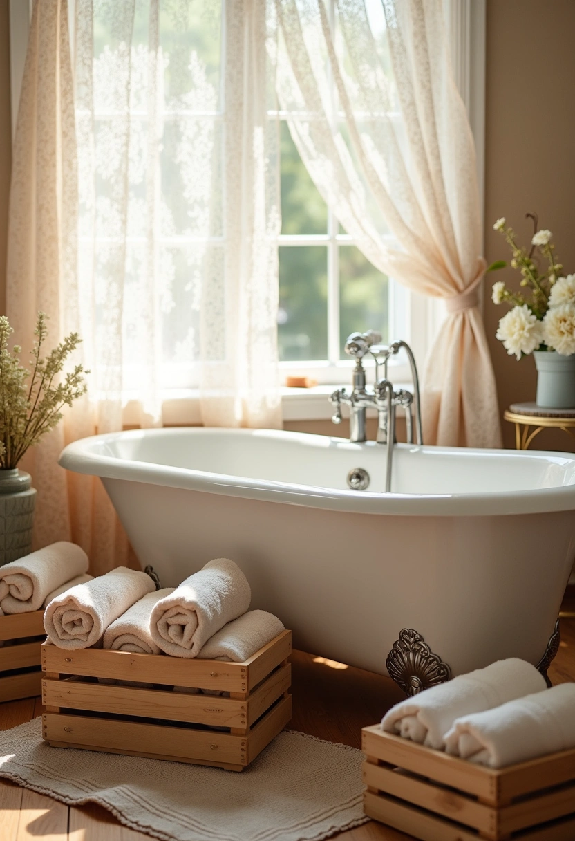 Cottagecore Aesthetic Bathroom Ideas 11