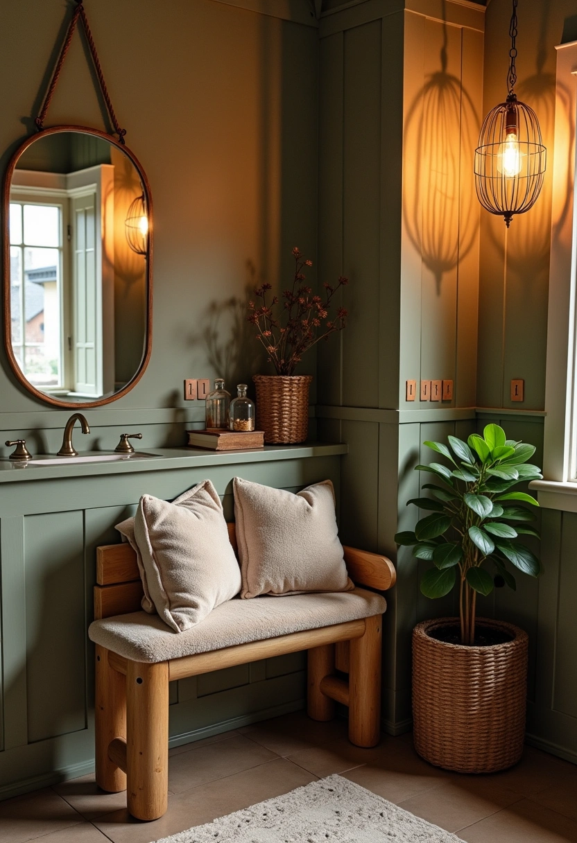 Cottagecore Aesthetic Bathroom Ideas 13