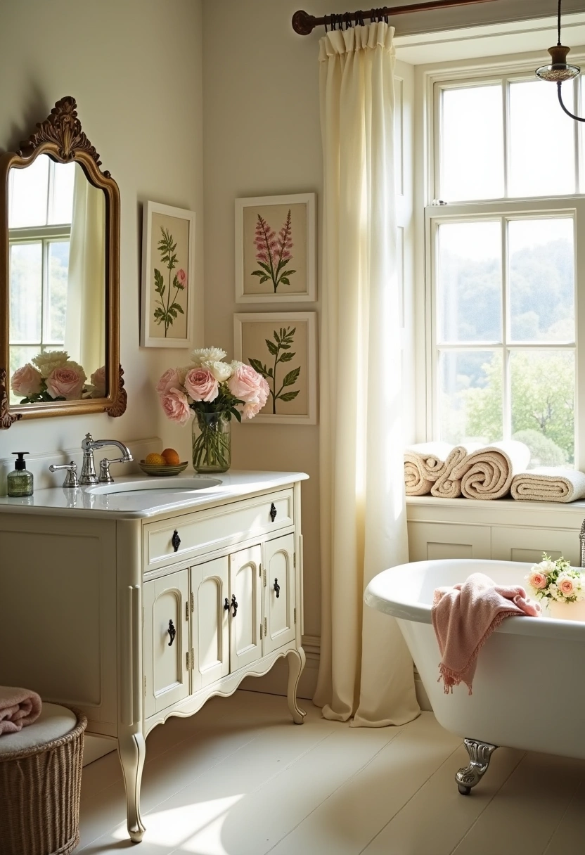 Cottagecore Aesthetic Bathroom Ideas 17