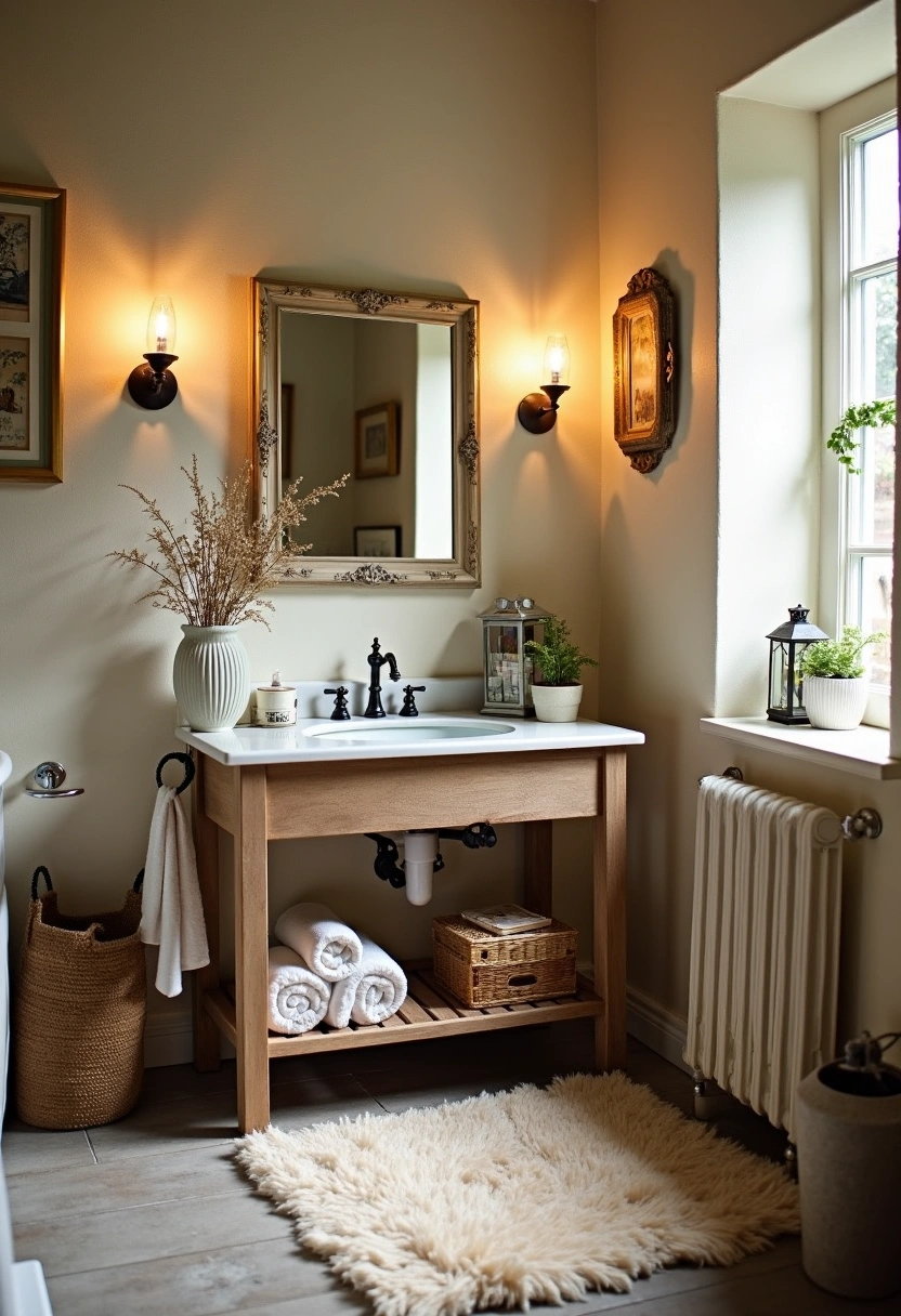 Cottagecore Aesthetic Bathroom Ideas 20