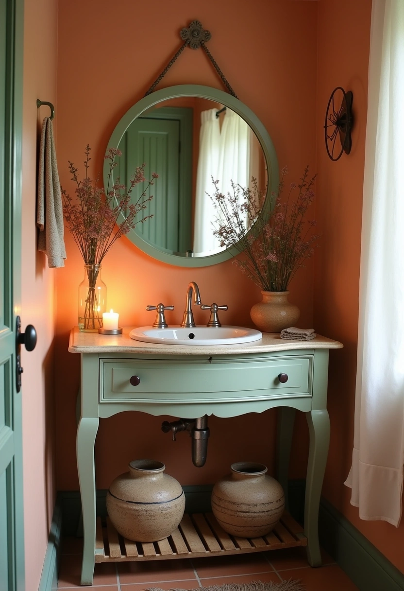Cottagecore Aesthetic Bathroom Ideas 7