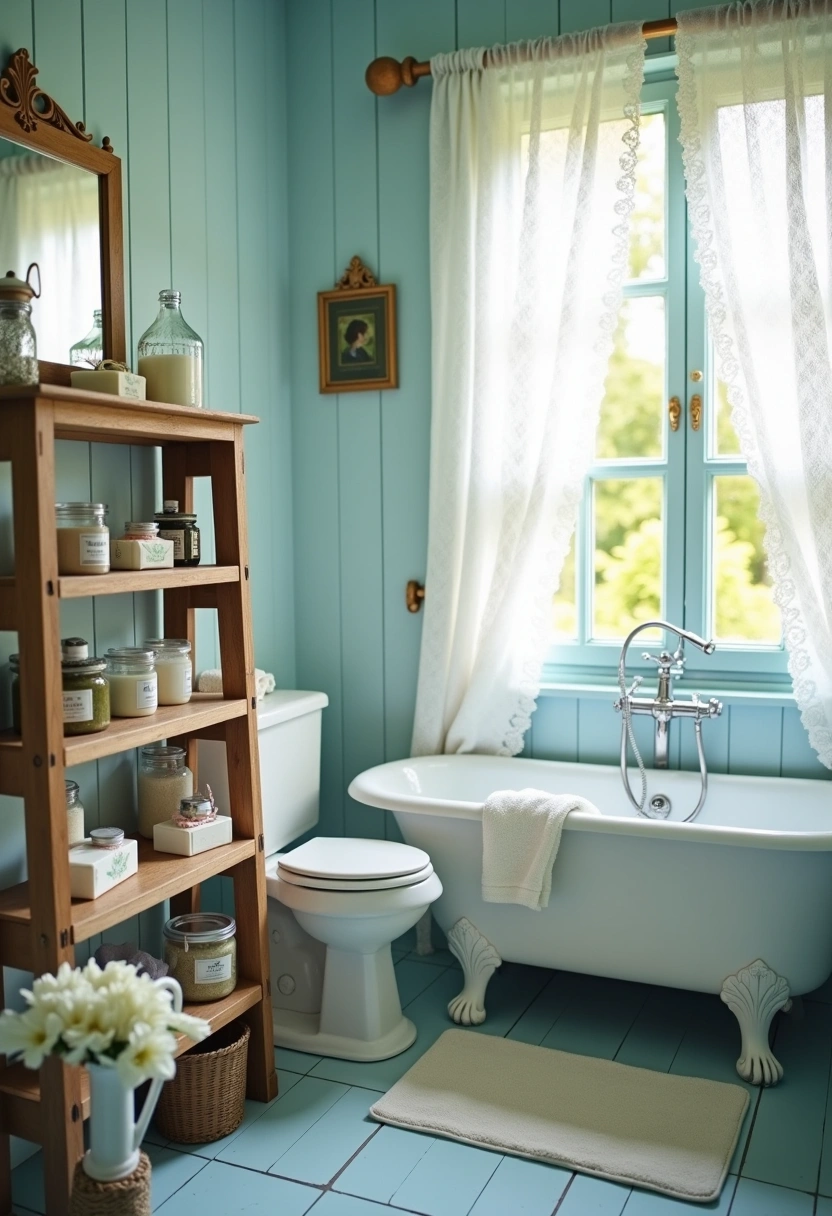Cottagecore Aesthetic Bathroom Ideas 8