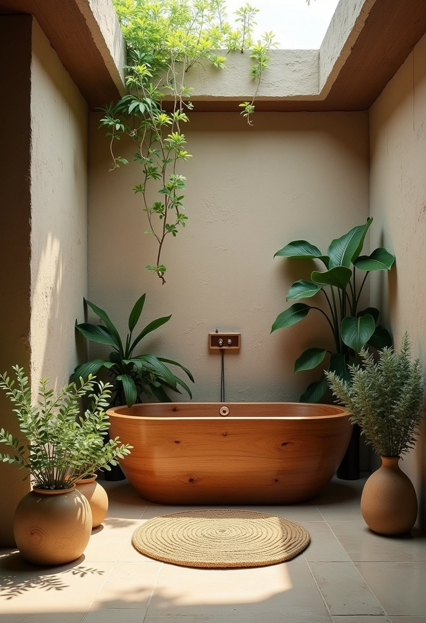 Earthy Bathroom Ideas 1