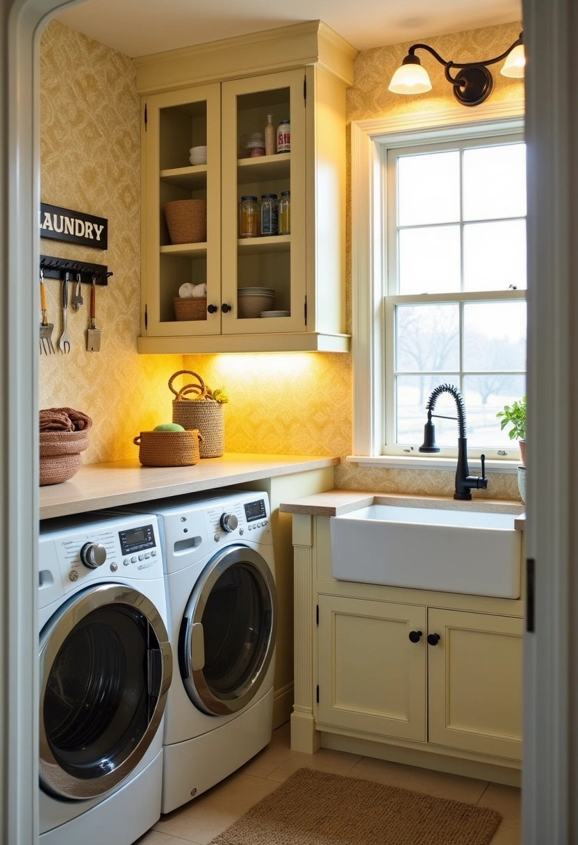 Elegant Laundry Room Ideas 7