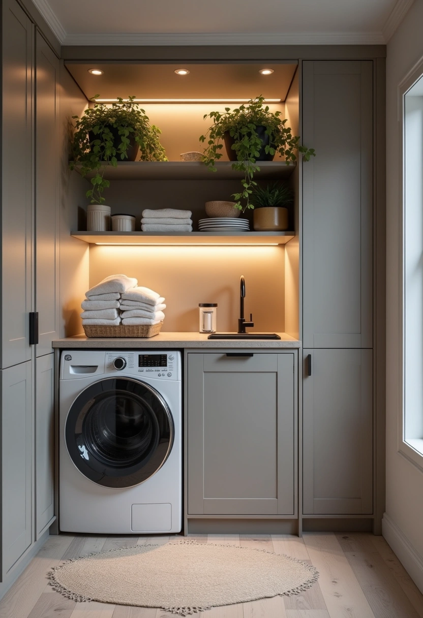 Fancy Laundry Room Ideas 10