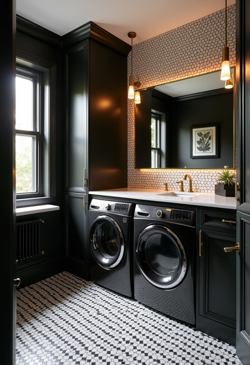 Fancy Laundry Room Ideas 8