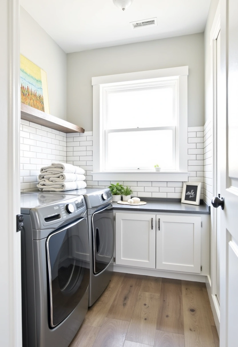 Farmhouse Laundry Room Ideas 14