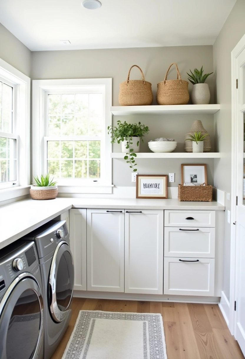 Farmhouse Laundry Room Ideas 19