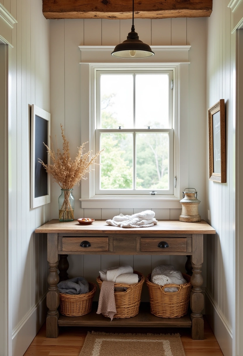 Farmhouse Laundry Room Ideas 4