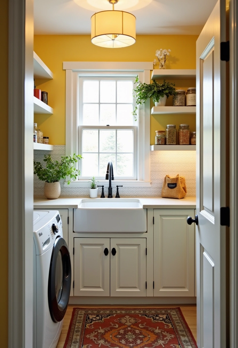 Farmhouse Laundry Room Ideas 8