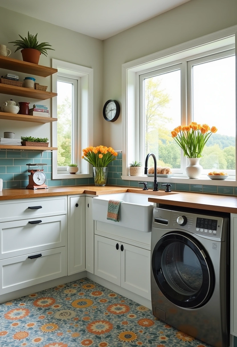 Fun Laundry Room Ideas 20