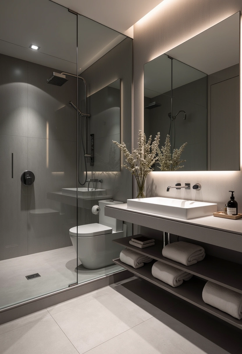 Grey Bathroom Ideas 14