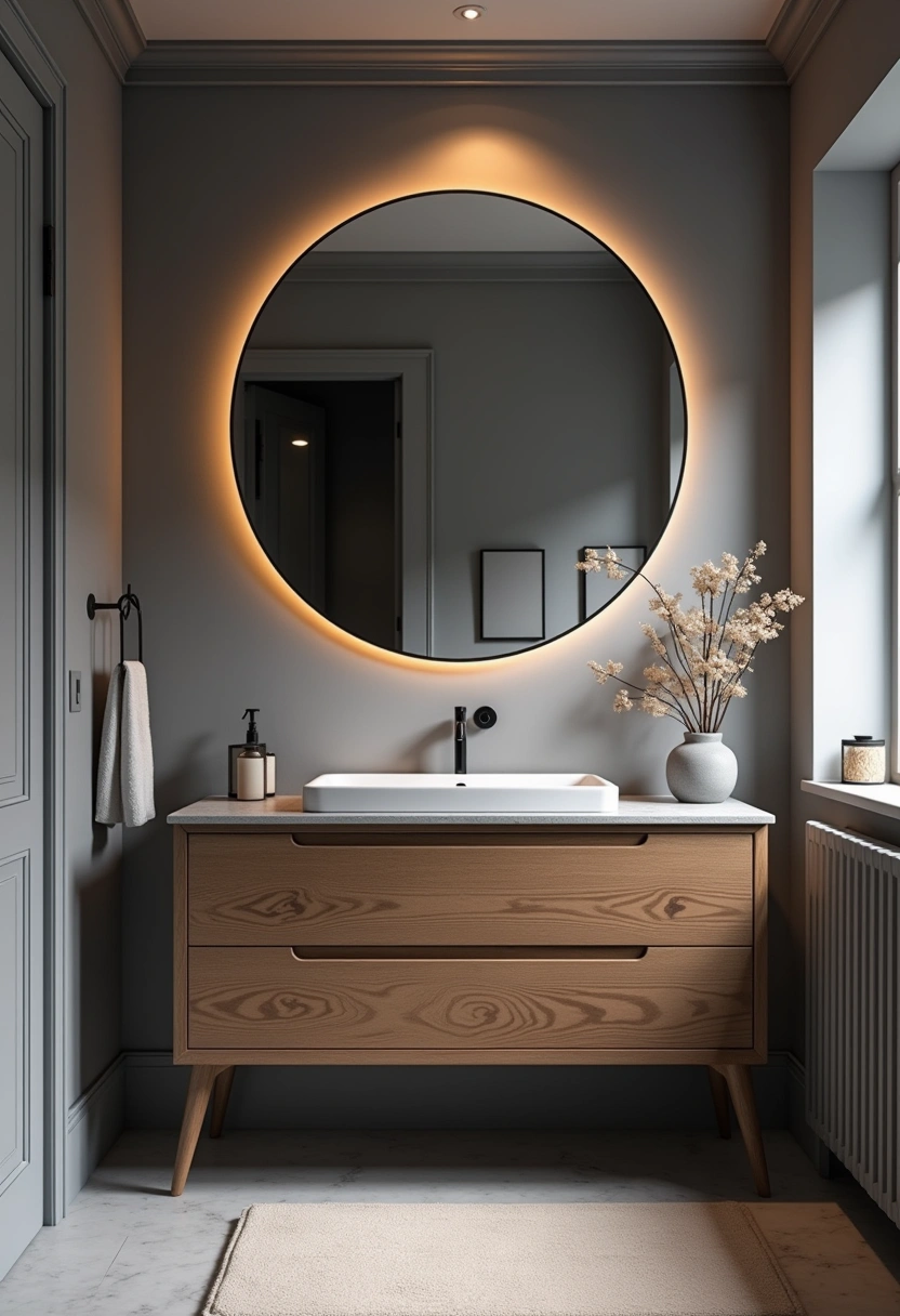 Grey Bathroom Ideas 19