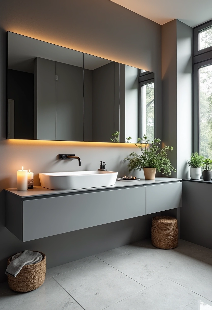 Grey Bathroom Ideas 20