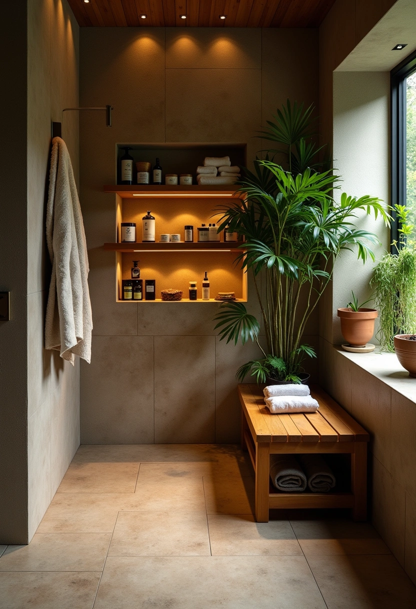 Japandi Bathroom ideas 19