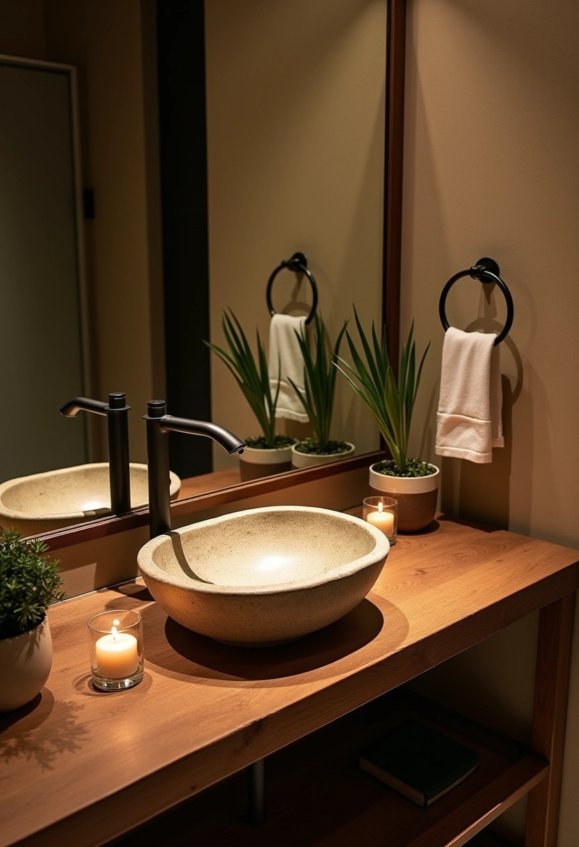 Japandi Bathroom ideas 20