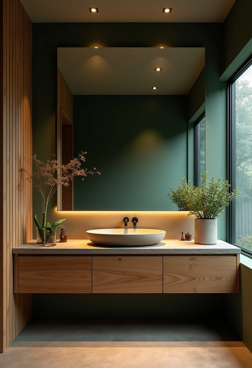 Japandi Bathroom ideas 6