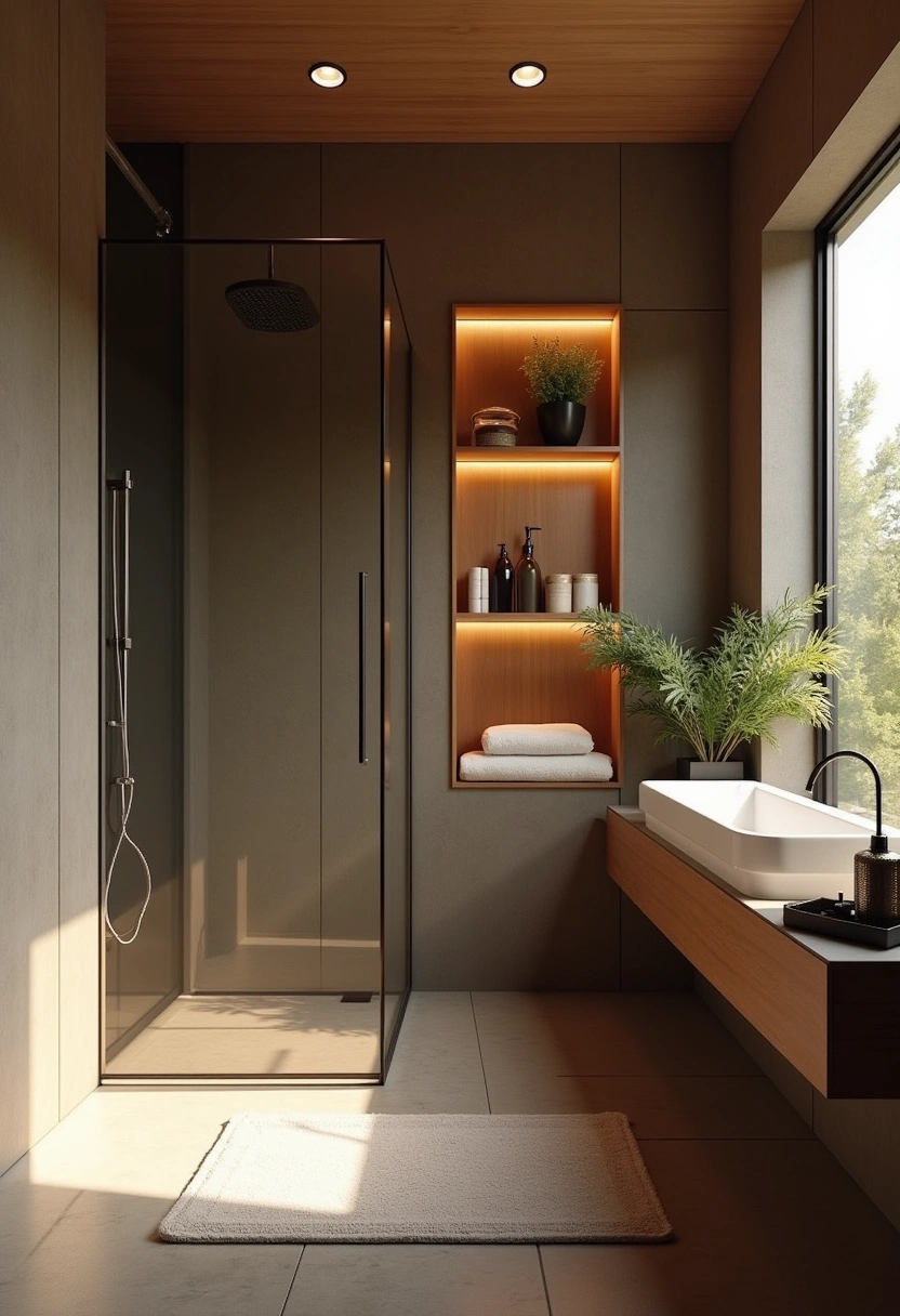 Japandi Bathroom ideas 9