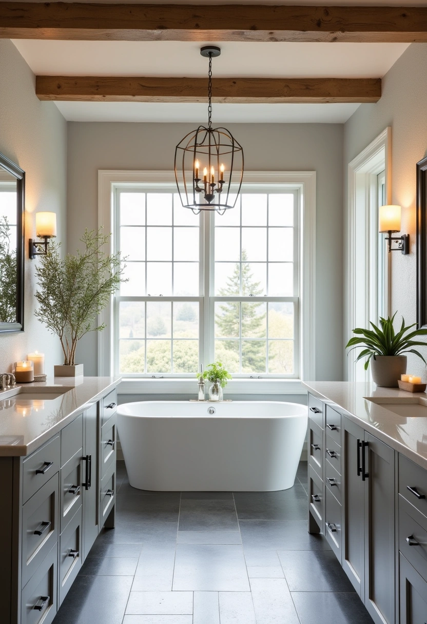 Modern Farmhouse Bathroom ideas 17