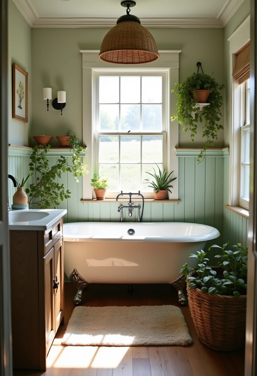 Modern Farmhouse Bathroom ideas 19