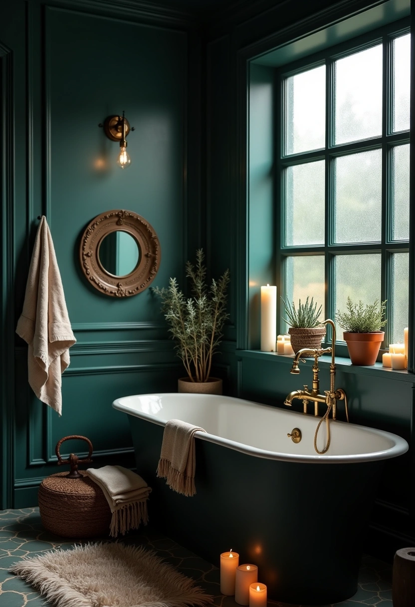 Moody Bathroom ideas 9