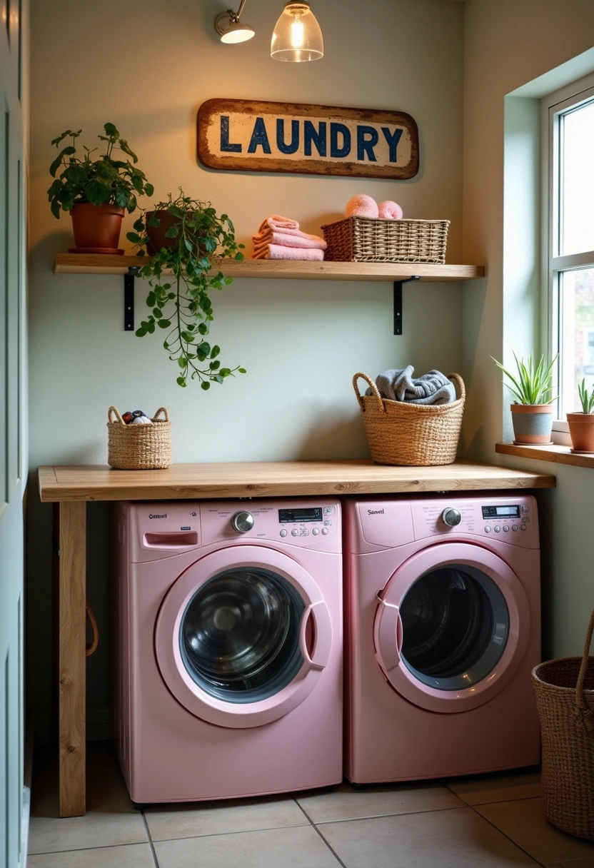 Retro Laundry Room ideas 12