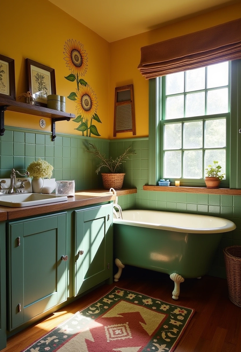 Retro Laundry Room ideas 14