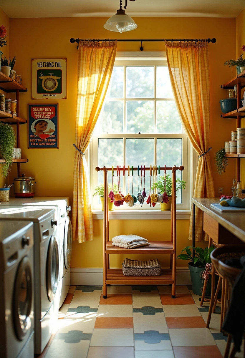 Retro Laundry Room ideas 2