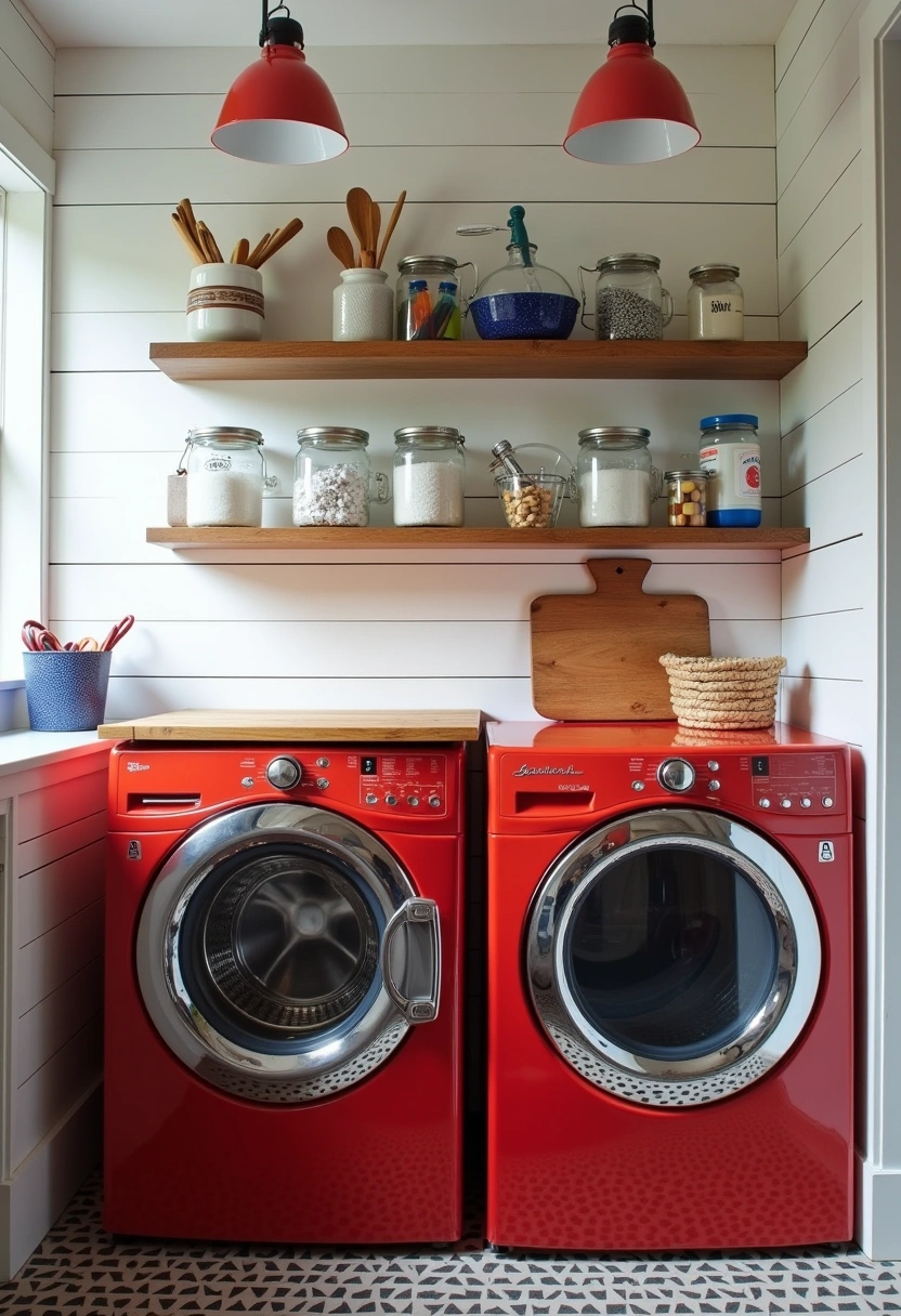 Retro Laundry Room ideas 3