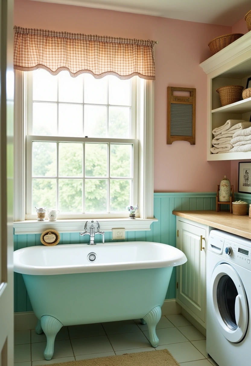 Retro Laundry Room ideas 6