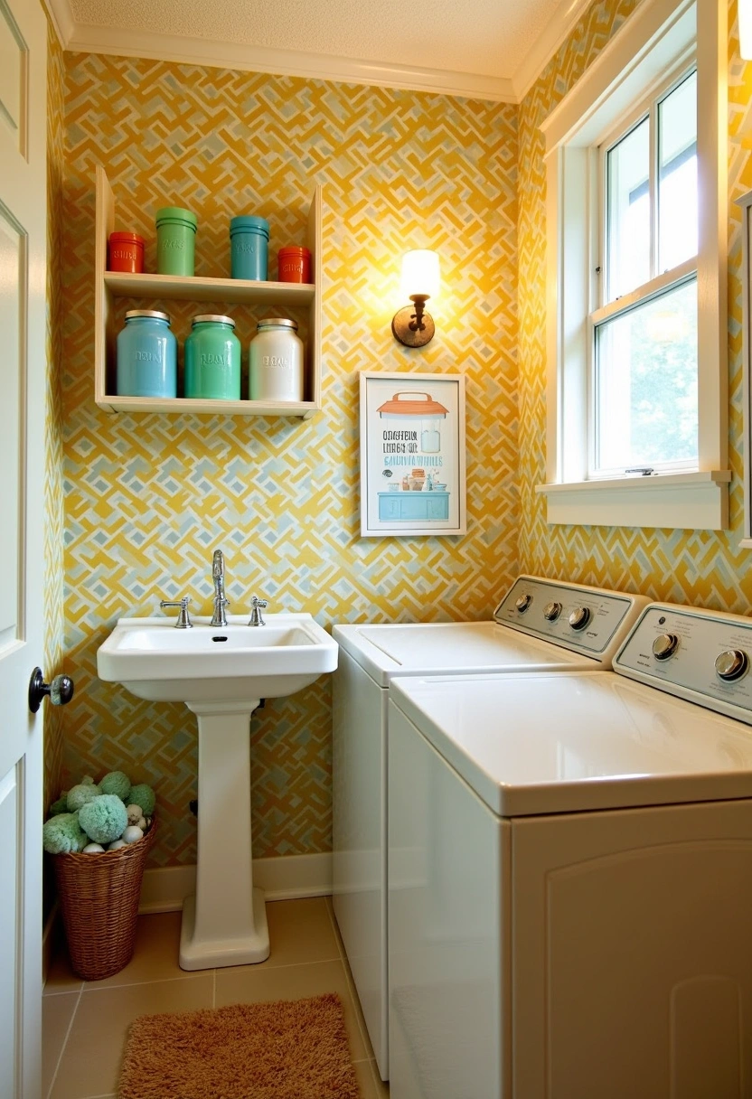 Retro Laundry Room ideas 7