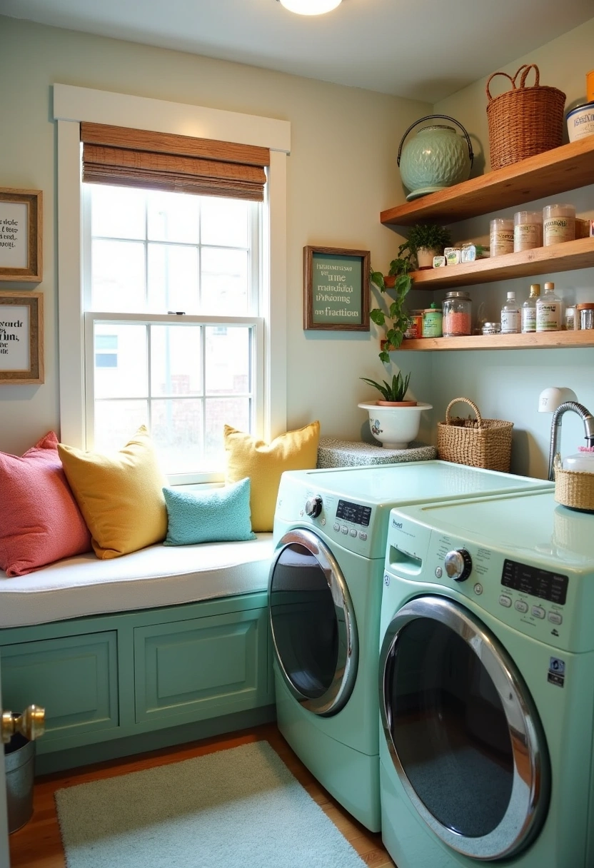 Retro Laundry Room ideas 9