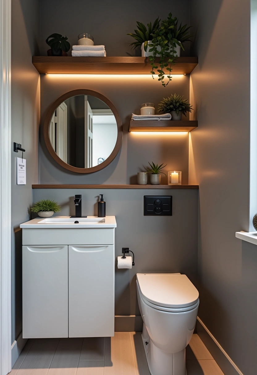 Small Cloakroom Toilet ideas 1