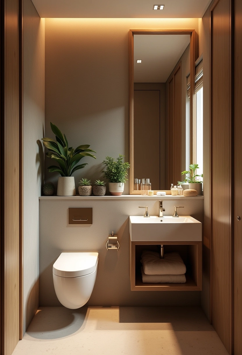 Small Cloakroom Toilet ideas 9