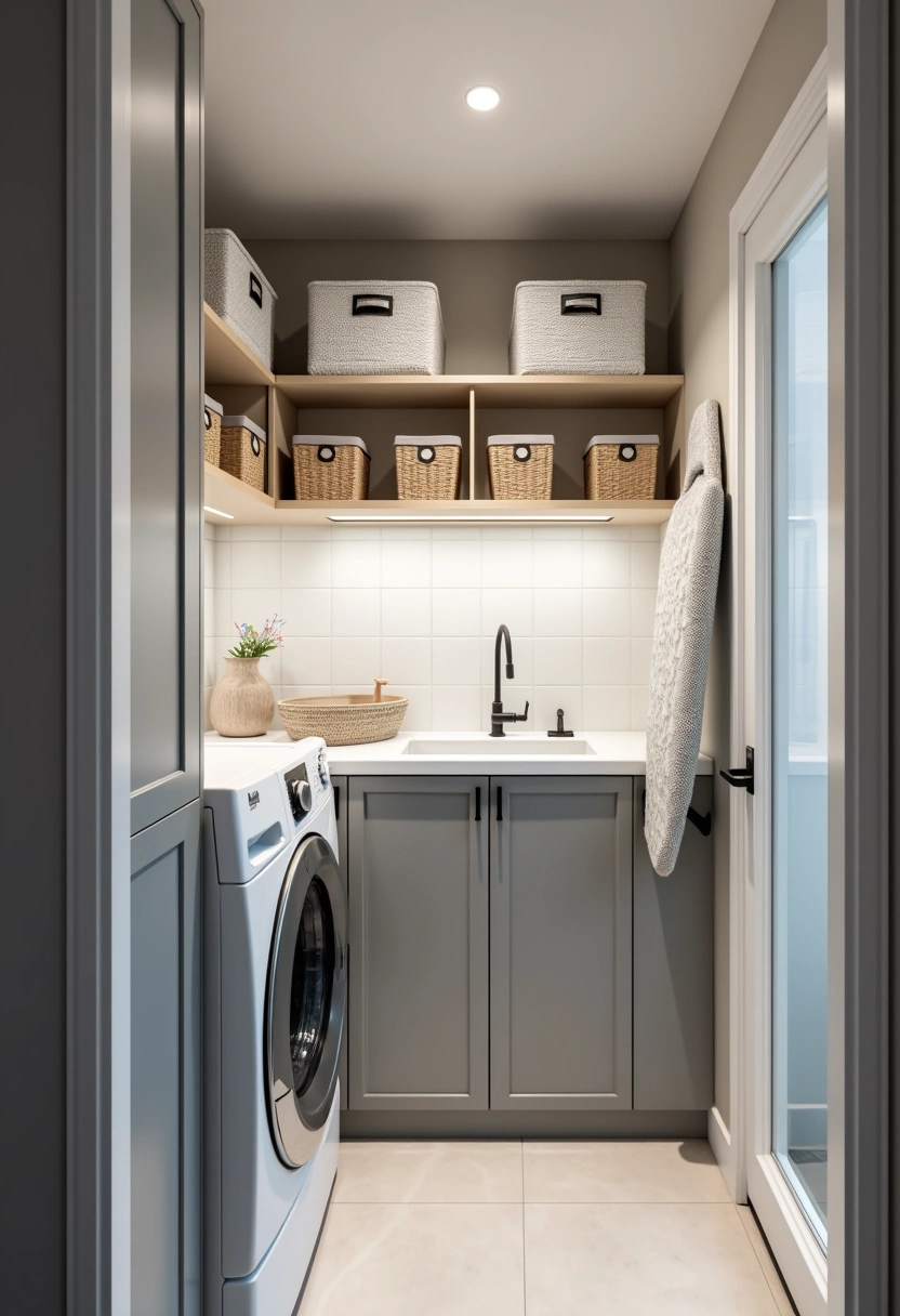 Stylish Laundry Room Ideas 16