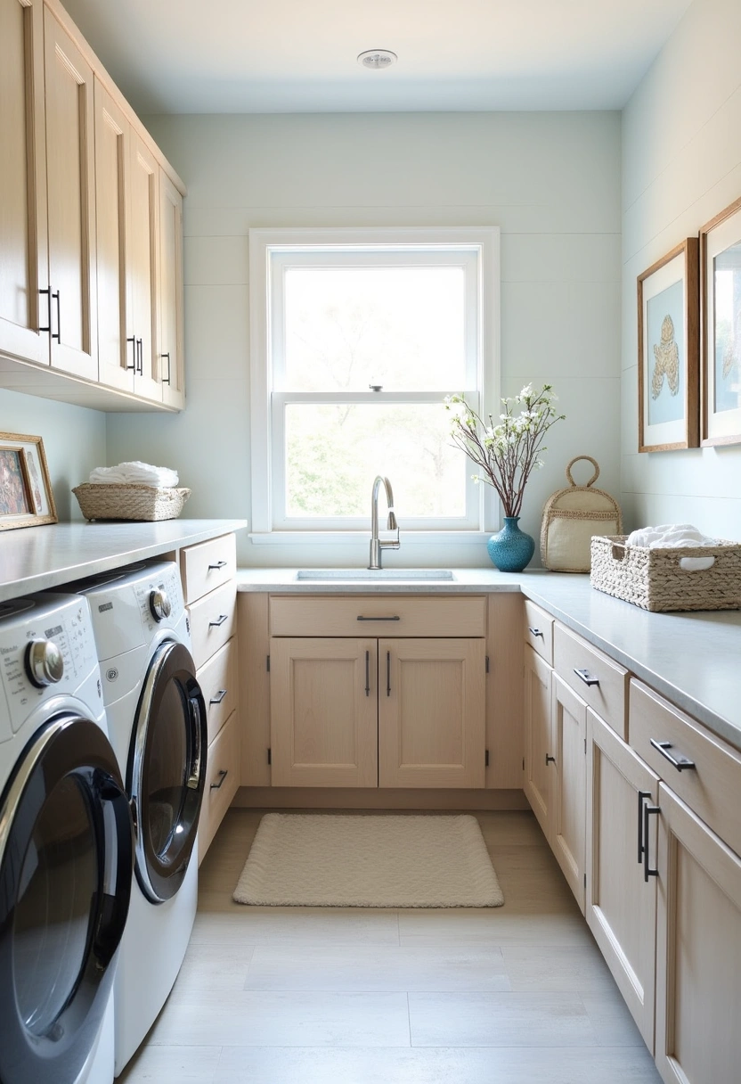 Transitional Laundry Room Ideas 14