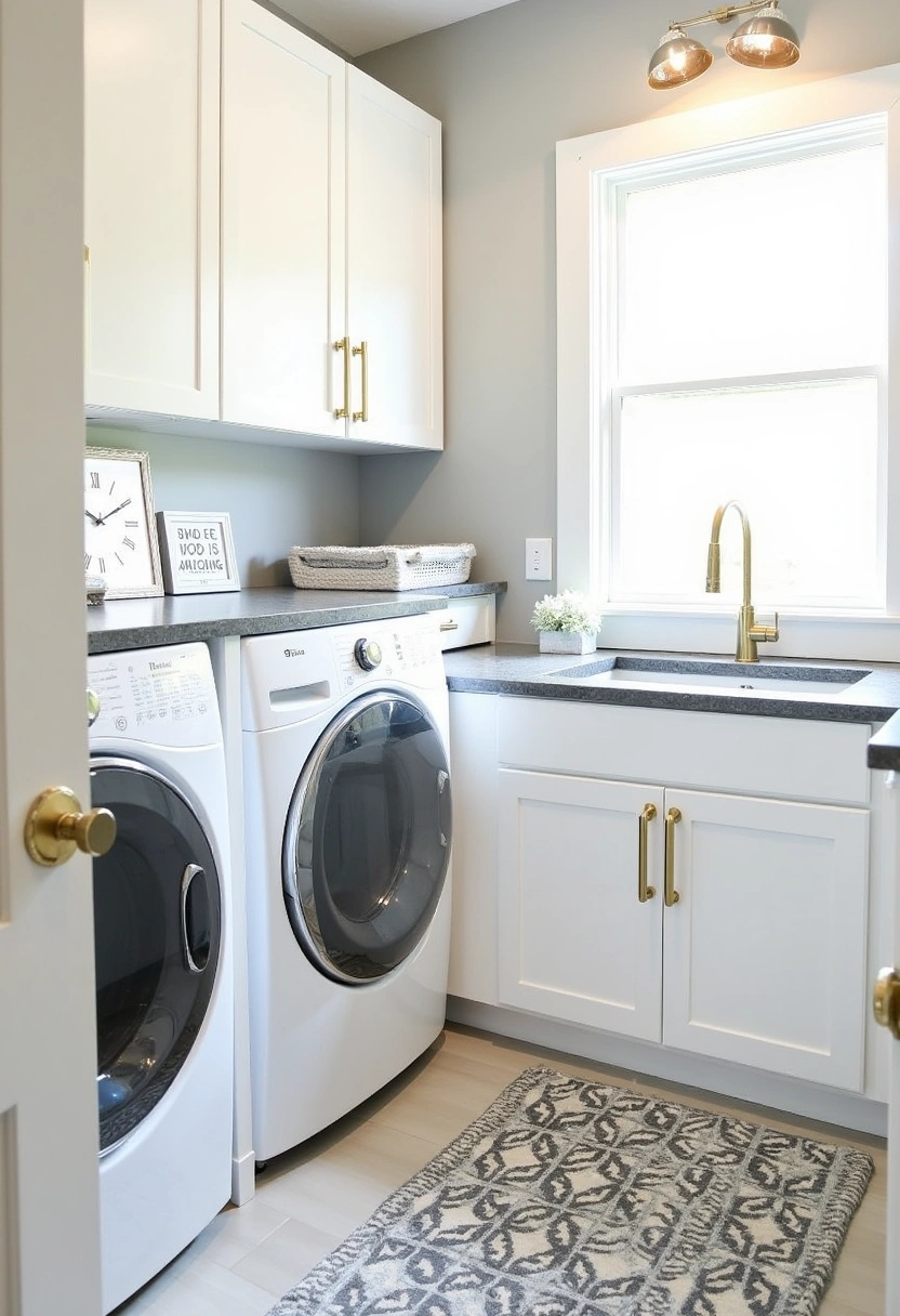 Transitional Laundry Room Ideas 15