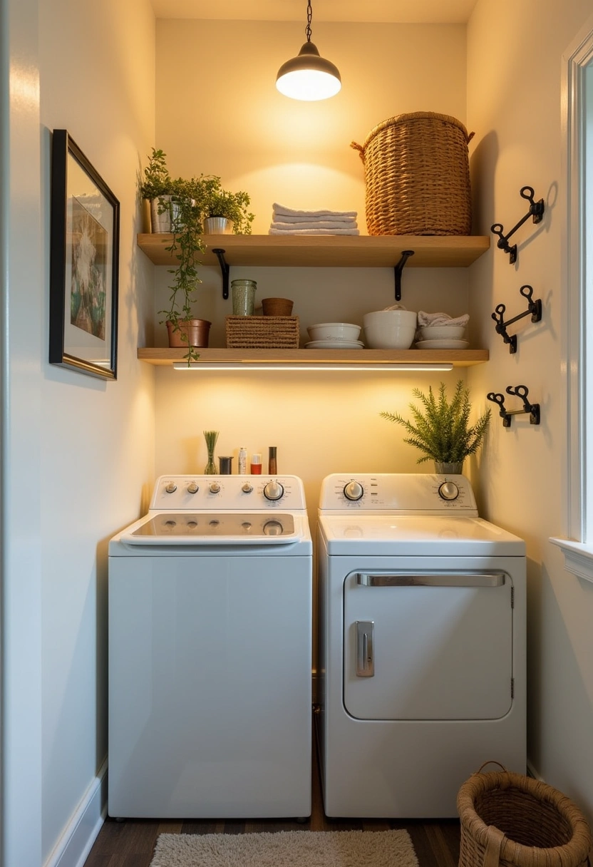 Transitional Laundry Room Ideas 16