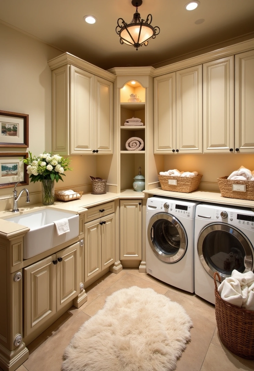 Transitional Laundry Room Ideas 18